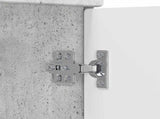 Bathroom Furniture Set Concrete Grey Engineered Wood 3404243