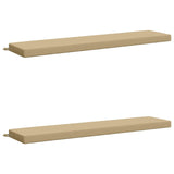 2-Piece Bench Cushions SOEST 2 pcs 100% Polyester Beige 950093