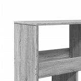 Room Divider Grey Sonoma 100x33x187.5 cm Engineered Wood 3309542