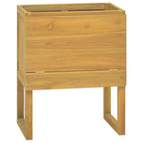 Bathroom Cabinet 60x40x75 cm Solid Wood Teak 338247