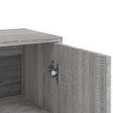Sideboard Grey Sonoma 60x31x84 cm Engineered Wood 840490