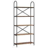 Bookshelf Old Wood 80 x 30 x 183 cm Engineered wood 879891