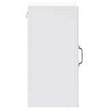 Kitchen Wall Cabinet with Glass Door Lucca White 853767