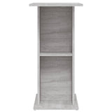 ZNTS Aquarium Stand Grey Sonoma 60.5x36x72.5 cm Engineered Wood 833645