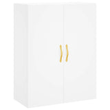 Highboard White 69.5x34x180 cm Engineered Wood 3195939