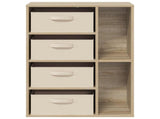 Sideboard with Drawer Sonoma Oak 60 x 33.5 x 84 cm 8000470