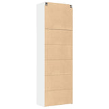 Highboard White 80x42.5x249 cm Engineered Wood 3281357