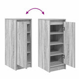 Shoe Cabinet Grey Sonoma 29.5x34x76 cm Engineered Wood 861864