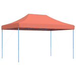 ZNTS Foldable Party Tent Pop-Up Terracotta 440x292x315 cm 4004965