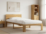 Single Bed Frame with Headboard ROSTOCK White 80 x 200 cm 903412