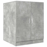 ZNTS Washing Machine Cabinets 2 pcs Concrete Grey Engineered wood 3324919