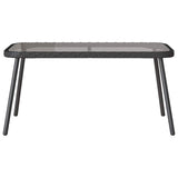 Garden Dining Set 2 pcs Black Poly Rattan 3328646
