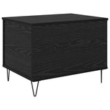 Coffee Table Black Oak 60 x 44.5 x 45 cm Engineered Wood 882671