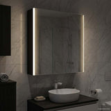 Bathroom Mirror Cabinet Black Oak 63.5 x 15.5 x 70 cm 889240