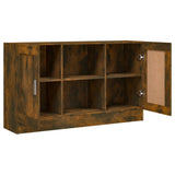 Sideboard Smoked Oak 120x30.5x70 cm Engineered Wood 815624