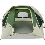 Family Tent Cabin 6-Person Green Waterproof 4100667