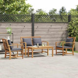 Garden Sofa Set Natural Solid teak wood 3356854