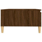 Coffee Table Brown Oak 90x60x35 cm Engineered Wood 813172