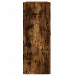 Wall Mounted Cabinets 2 pcs Smoked Oak Engineered Wood 3197998