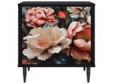 Bedside Cabinet BORNE 2 pcs Black Oak 36 x 33 x 51 cm 8007244