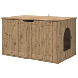 Cat House Artisian Oak 85 x 55 x 50.5 cm Engineered Wood 8000724