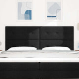 Headboard with Headboard Black 200 cm Faux Leather 3337862