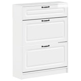 Shoe Cabinet UTRECHT 78 x 24 x 100 cm Engineered Wood 897759