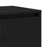 Sideboard Black Oak 135 x 41 x 75 cm Engineered Wood 3333895