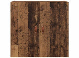 Wall-Mounted Cabinet 2 pcs Old Wood 69.5 x 34 x 90 cm 3394572
