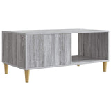 Coffee Table Grey Sonoma 90 x 50 x 40 cm Engineered Wood 894731