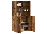 Highboard Old Wood 70 x 42.5 x 185 cm Engineered Wood 3446610