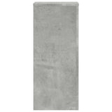 Plant Stands 2 pcs Concrete Grey 30x30x70 cm Engineered wood 852927