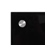 Kitchen Backsplashes 2 pcs Black 70x50 cm Tempered Glass 3315796