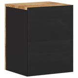 Bathroom Wall Cabinet 38x33x48 cm Solid Wood Mango 351990