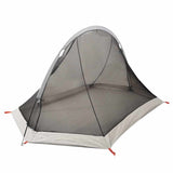 Camping Tent Dome 2-Person Grey and Orange Waterproof 94321