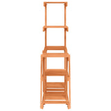 Flower Stand 95x25x96 cm Solid Wood Fir 362880
