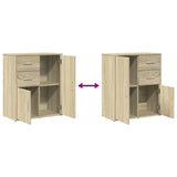 Sideboard Sonoma Oak 60x31x70 cm Engineered Wood 840480