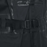 Chest Waders with Boots and Belt Black Size 42 4017003