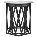 ZNTS Side Tables 2 pcs Grey Sonoma Engineered Wood 868264