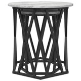ZNTS Side Tables 2 pcs Grey Sonoma Engineered Wood 868264