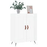 Sideboard High Gloss White 69.5x34x90 cm Engineered Wood 830166