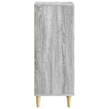 Sideboard Grey Sonoma 33 x 34.5 x 90 cm Engineered Wood 894601