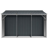 Garden Shed Anthracite 277x279x179 cm Galvanised Steel 3188293