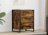 Sideboard Smoke Oak 42 x 36 x 75.5 cm Engineered Wood 886548