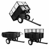 145813 Tipping Trailer for Lawn Mower 300 kg Load