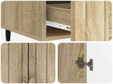 Sideboard Sonoma Oak 66 x 34.5 x 97 cm Engineered Wood 894437