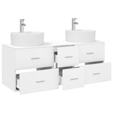 Bathroom Furniture Set 3 pcs White 49.5 x 44.5 x 65 cm 3405883