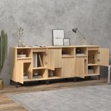 Sideboards 3 pcs Sonoma Oak 60x35x70 cm Engineered Wood 3185746