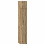 Storage Cabinet with Shelves Artisan Oak 30 x 42.5 x 225 cm 3365628