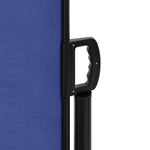 Retractable Side Awning Blue 200x1000 cm 4004761
